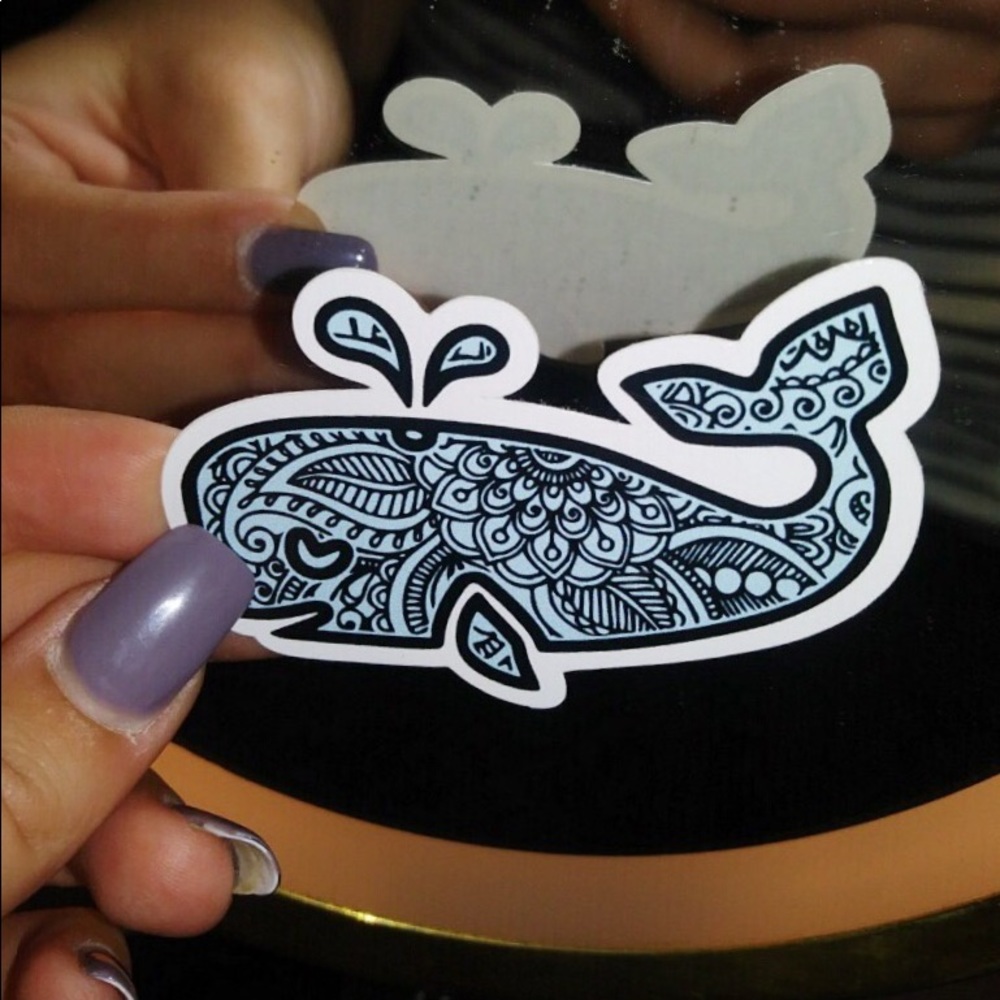Whale Sticker - Picture 2 of 2